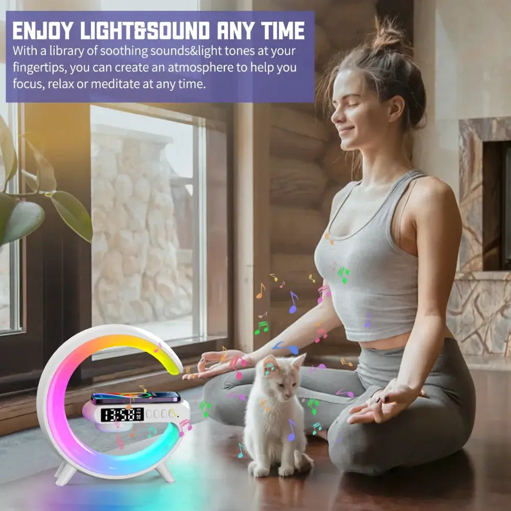 Novelto™ G Smart RGB Lamps Wireless Charger